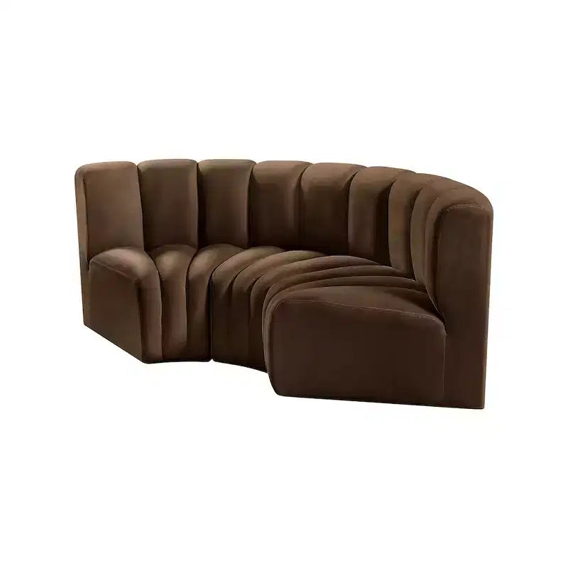 Meridian Furniture,Arc Velvet Modular Sofa
