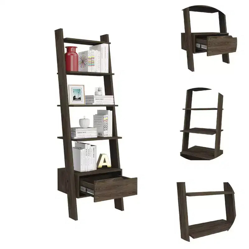 FM Furniture,Hamburg Ladder Bookcase
