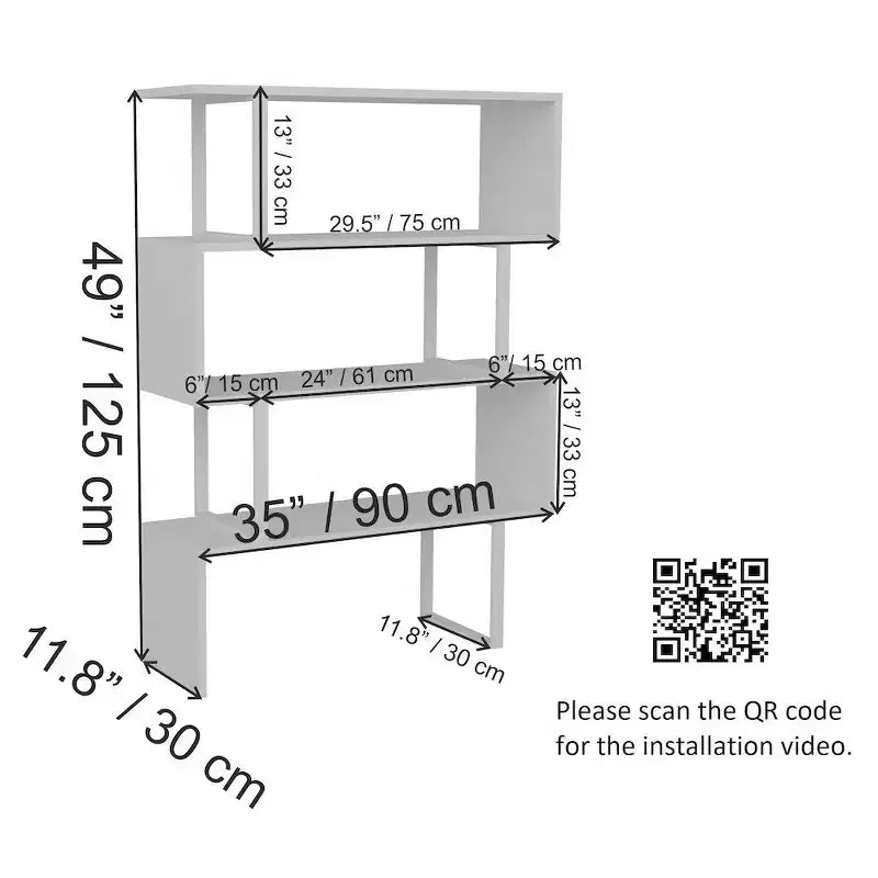 Decorotika,Adriana Bookcase