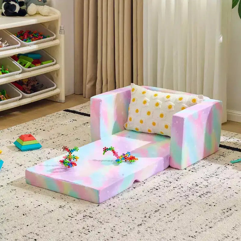 Karl Home 1-Piece Full Sponge Kids Single Folding Sofa Bed Kids Sofa
