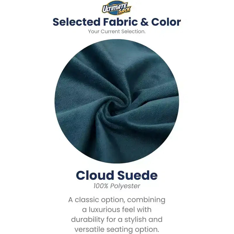 Ultimate Sack Bean Bag Chair, Oversized Indoor Comfy Lounger