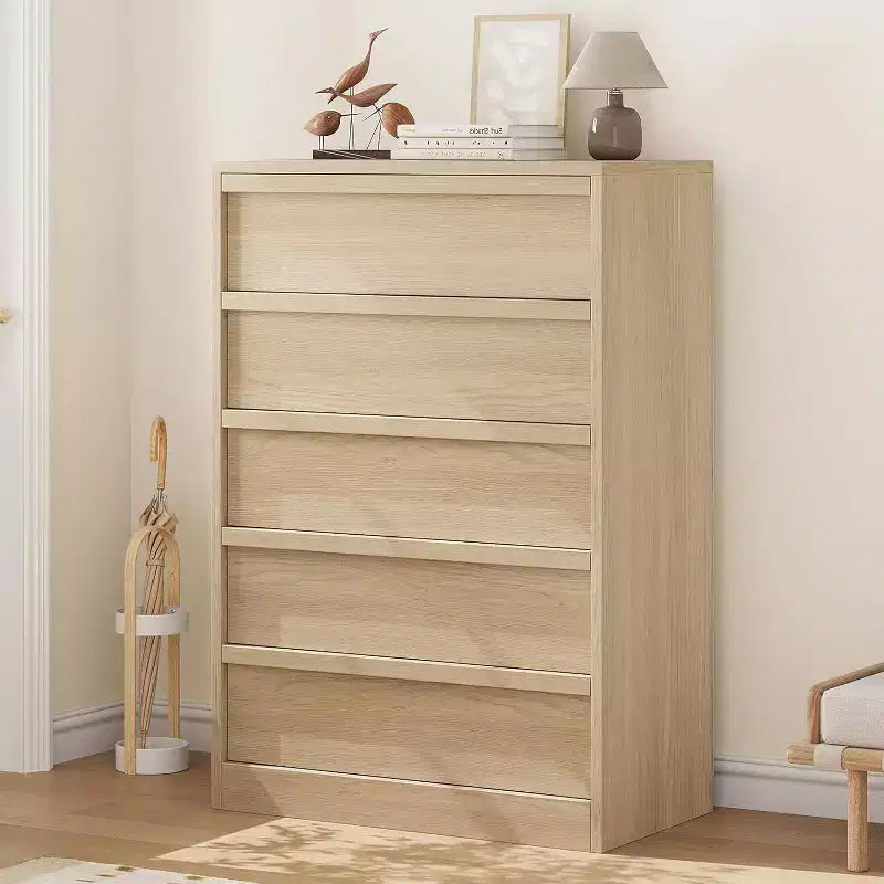 COZONY 5/7 Drawer Dresser for Bedroom, Modern Tall Chest of Drawers with Large Storage, Wooden Organizer for Living Room, Nursery, Entryway