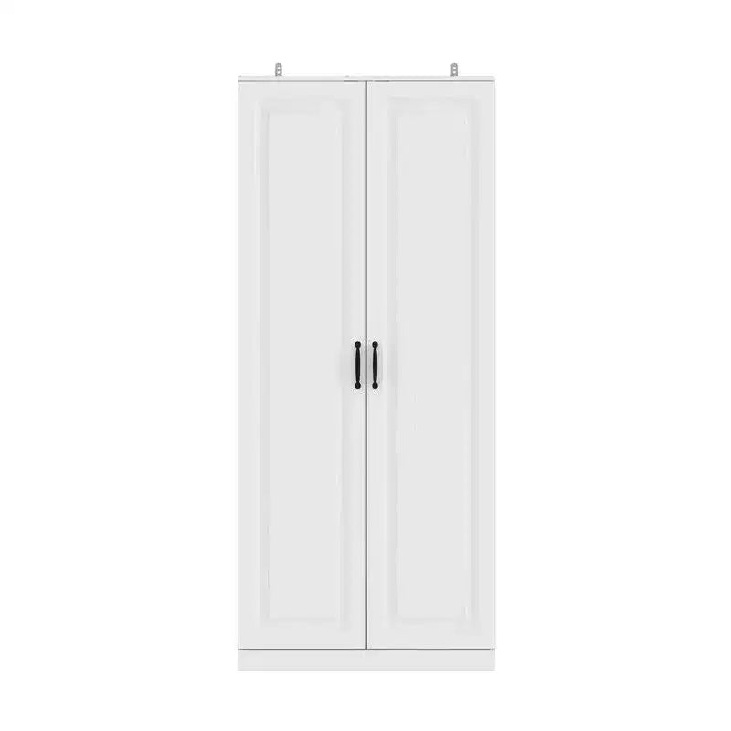 Famapy Garage Storage Cabinet with Rotating Shelves & Door Compartments,Multi-Layer Organizer,Sturdy Construction,for Tools & Garden Supplies