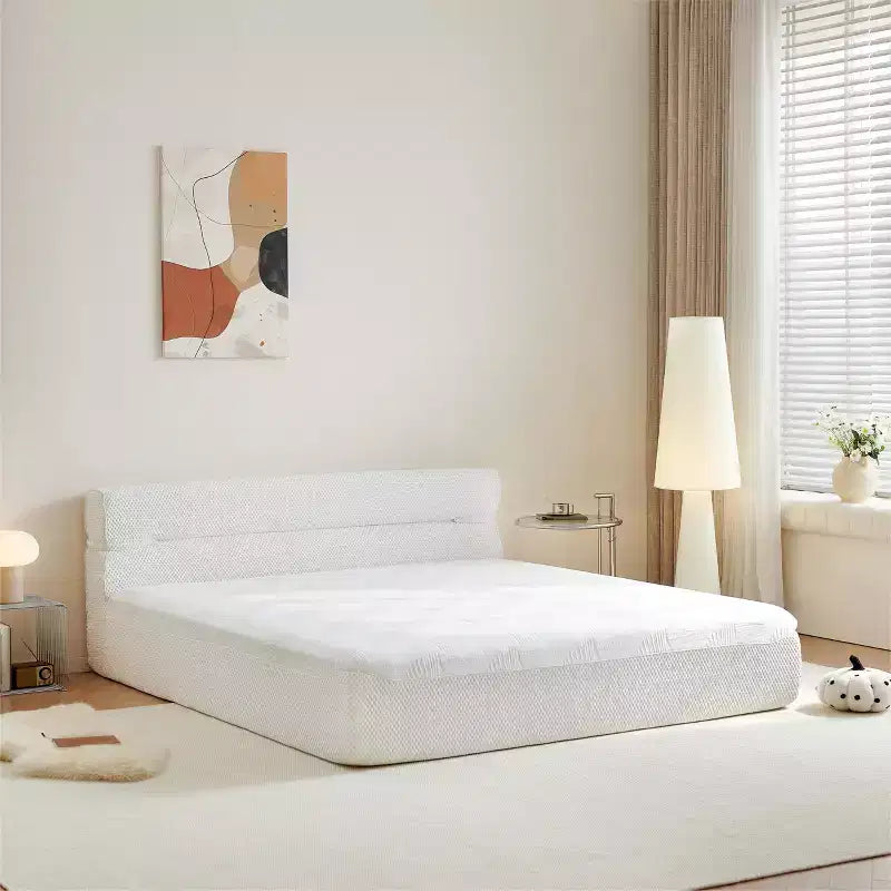 GDFStudio Christelle Contemporary Upholstered Mattress Bed