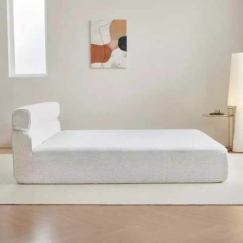 GDFStudio Christelle Contemporary Upholstered Mattress Bed
