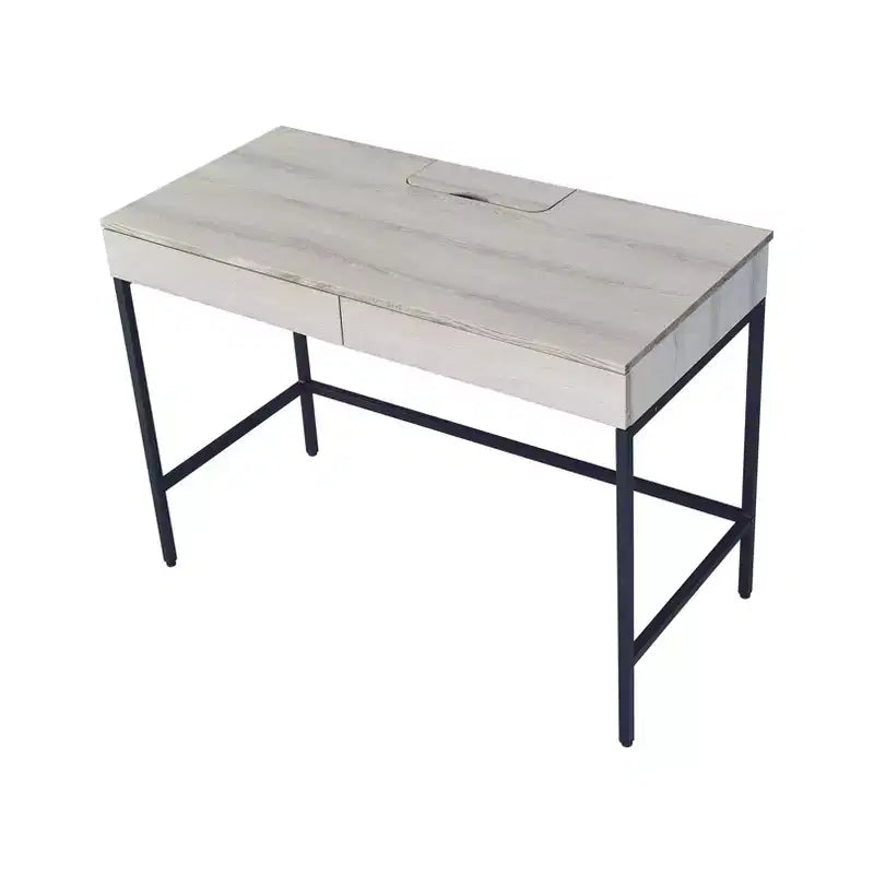 HomeStock 48 in.H Black Color Steel Standing Desks with No Storage