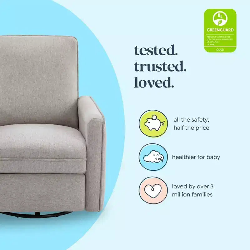 daVinci Penny Recliner and Swivel Glider