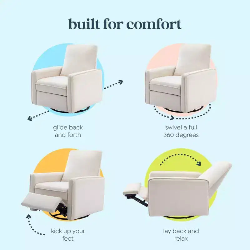 daVinci Penny Recliner and Swivel Glider