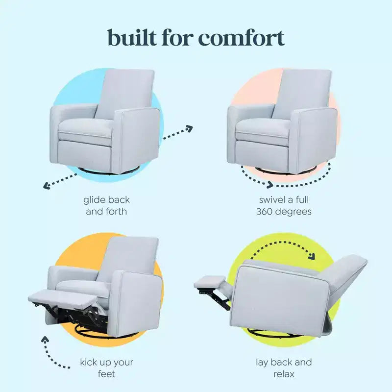 daVinci Penny Recliner and Swivel Glider