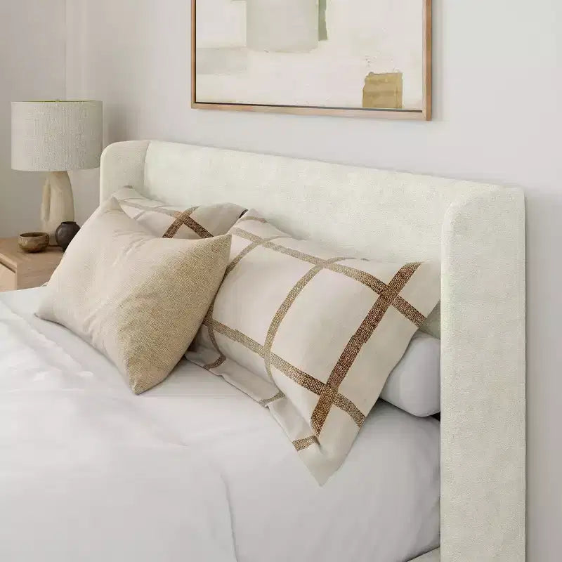 Modern Upholstered Bed - Queen