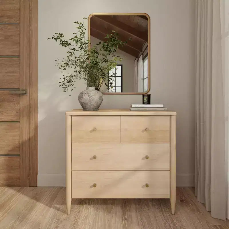 Harbor 3 Drawer with Divided Top Drawer Dresser