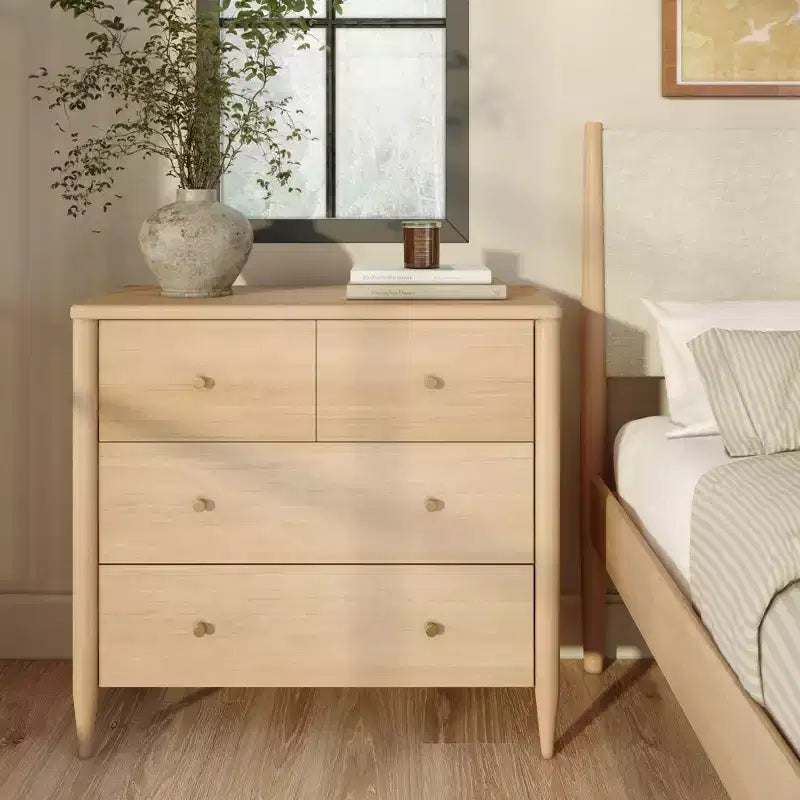 Harbor 3 Drawer with Divided Top Drawer Dresser