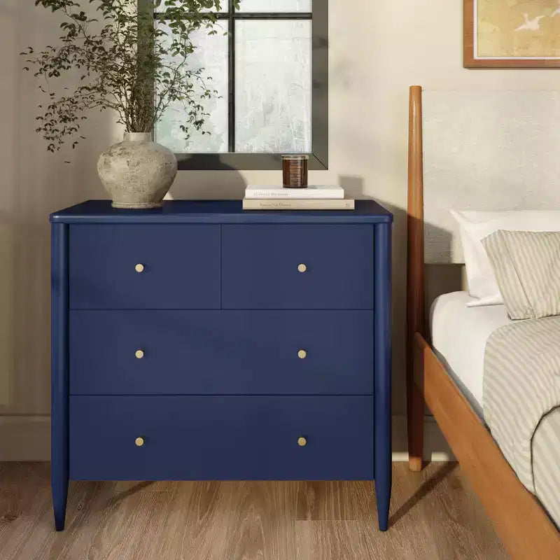 Harbor 3 Drawer with Divided Top Drawer Dresser