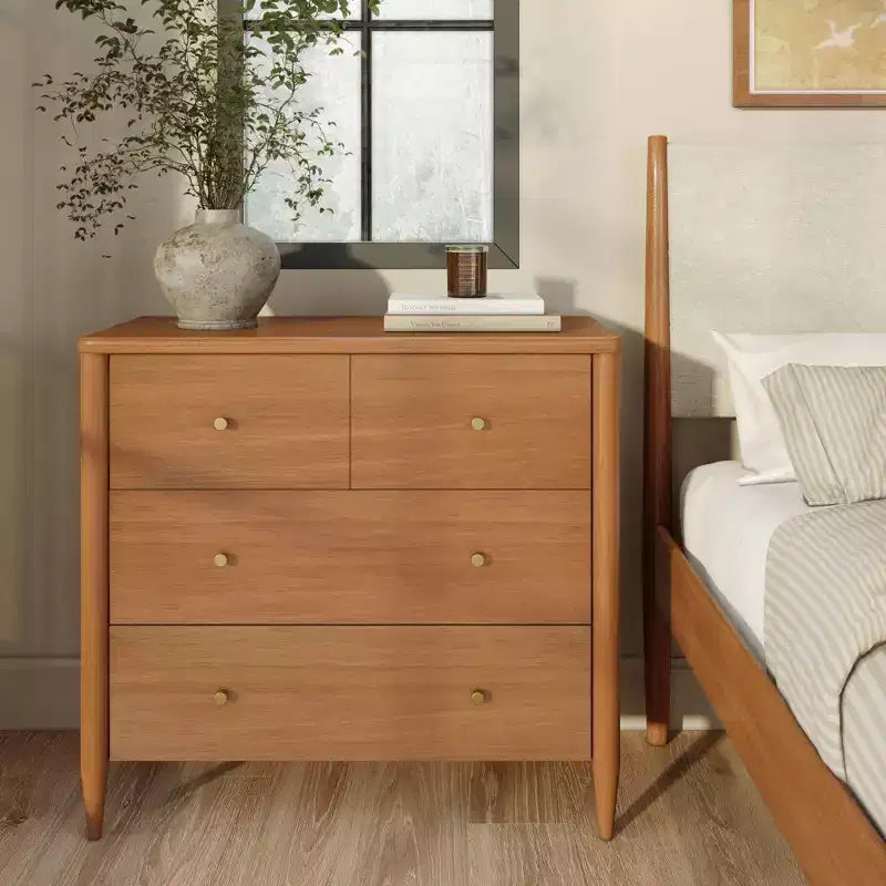 Harbor 3 Drawer with Divided Top Drawer Dresser