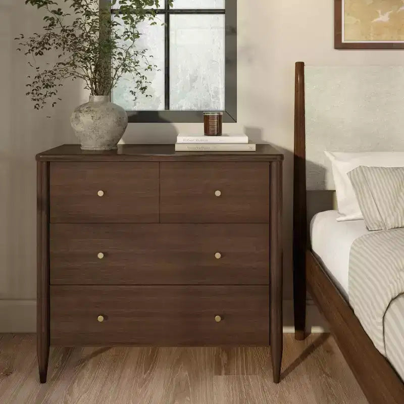 Harbor 3 Drawer with Divided Top Drawer Dresser