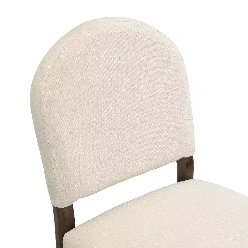 Christopher Knight Home Boyle Mid Century Fabric Upholstered Dining Chairs with Back (Set of 2)