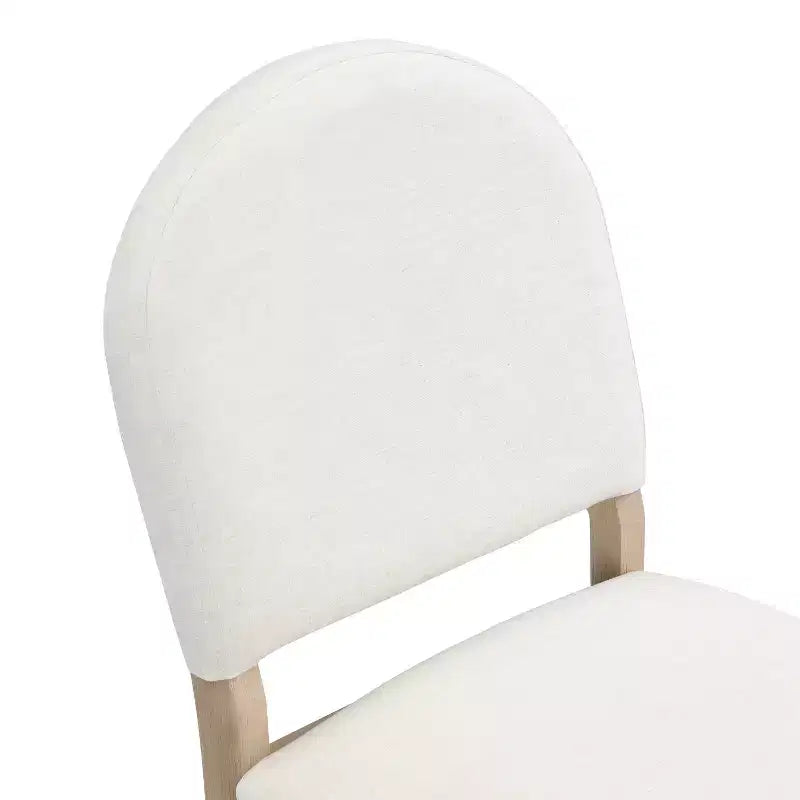 Christopher Knight Home Boyle Mid Century Fabric Upholstered Dining Chairs with Back (Set of 2)