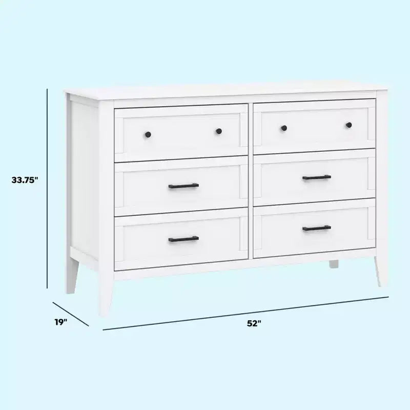 daVinci Beau 6-Drawer Dresser
