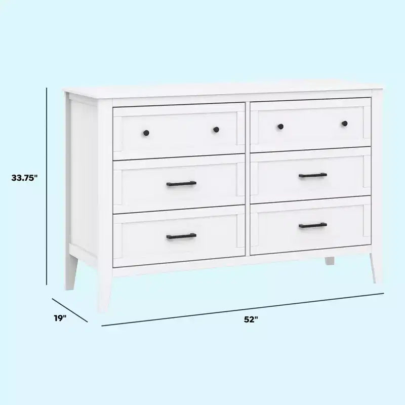daVinci Beau 6-Drawer Dresser