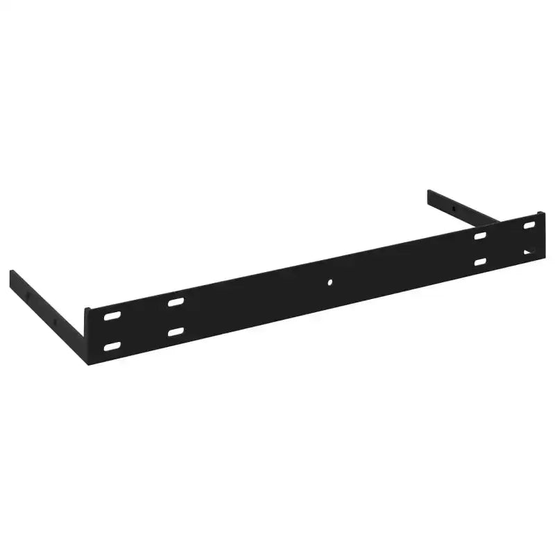 Wall Shelf Black Honeycomb MDF, metal Medium Wall Shelf