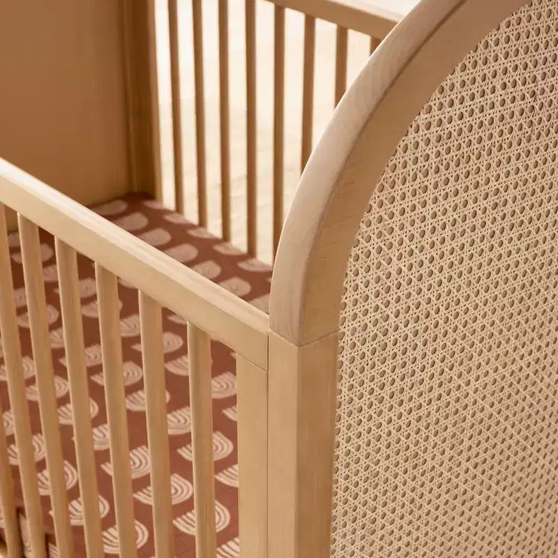 Babyletto Bondi Cane 3-in-1 Convertible Crib with Toddler Bed Conversion Kit