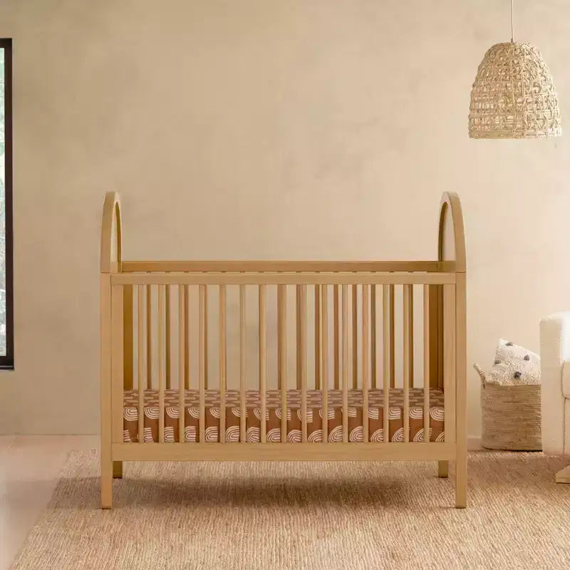 Babyletto Bondi Cane 3-in-1 Convertible Crib with Toddler Bed Conversion Kit