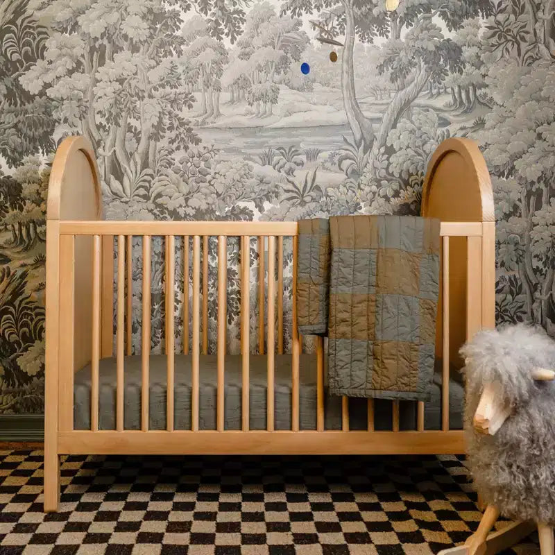 Babyletto Bondi Cane 3-in-1 umbaubares Kinderbett mit Umbauset zum Kleinkindbett