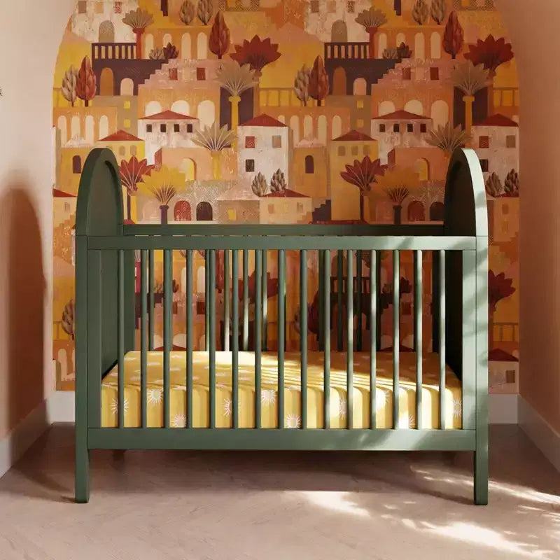 Babyletto Bondi Cane 3-in-1 Convertible Crib with Toddler Bed Conversion Kit