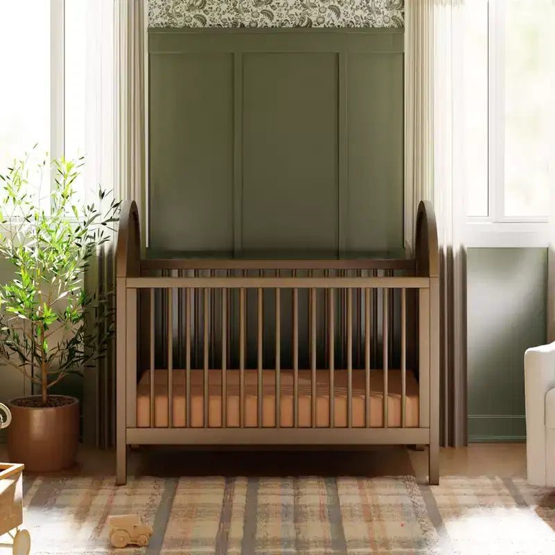 Babyletto Bondi Cane 3-in-1 Convertible Crib with Toddler Bed Conversion Kit
