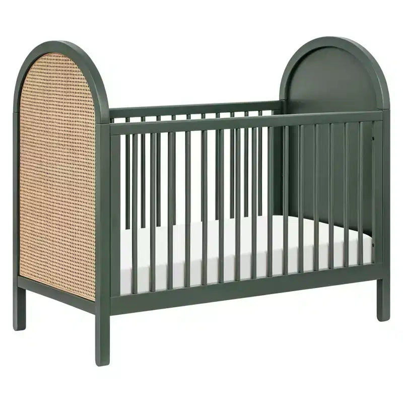 Babyletto Bondi Cane 3-in-1 Convertible Crib with Toddler Bed Conversion Kit