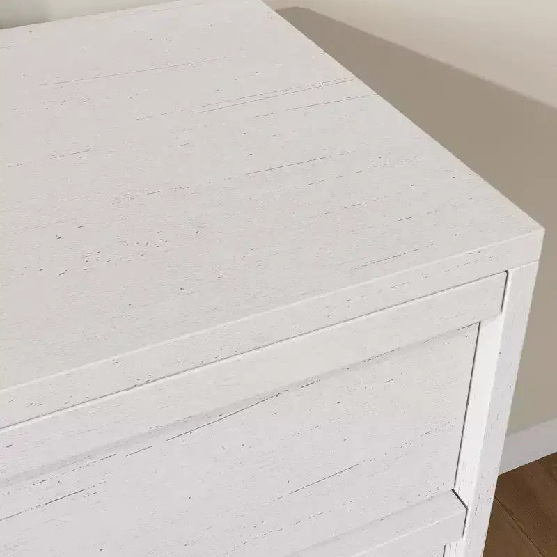 Chest of Drawers, Durable Wood Sideboard with Drawers & Spacious Countertop, Scandinavian Style Bedroom Furniture, for Living Room, Hallway