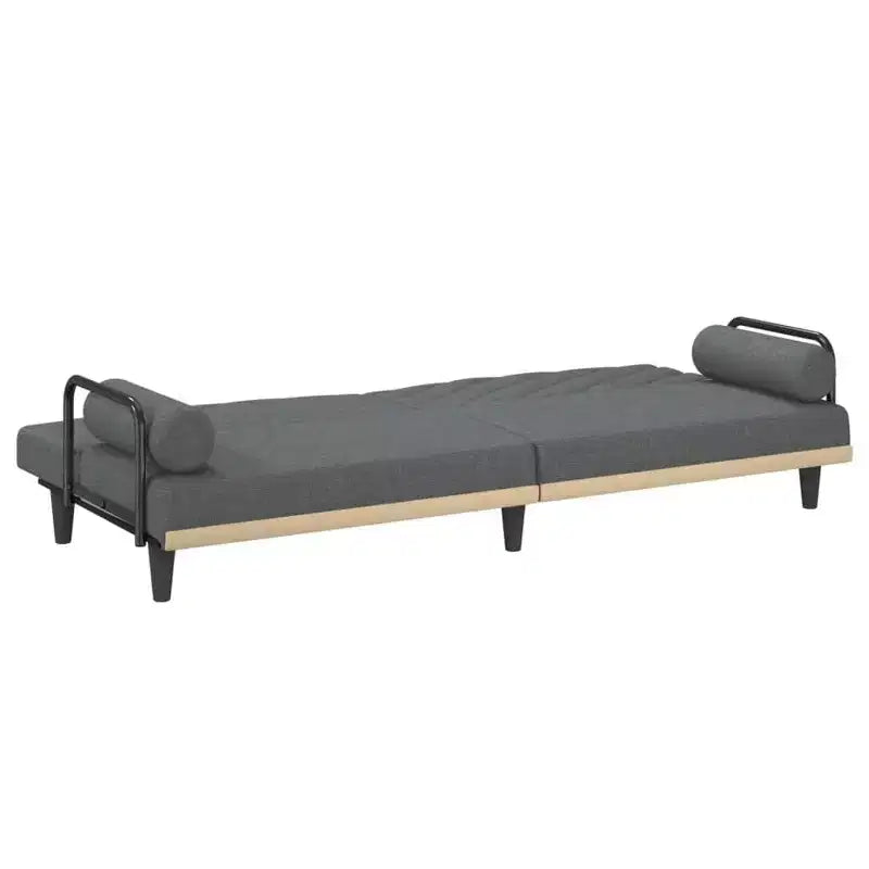vidaXL Sleeper Sofa with Armrests Sofa Couch Recliner Chair Loveseat Fabric