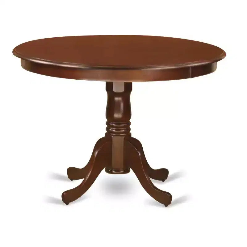 Round Kitchen Table Set with 4 Chairs - Modern Dinette Table & Wood Dining Set