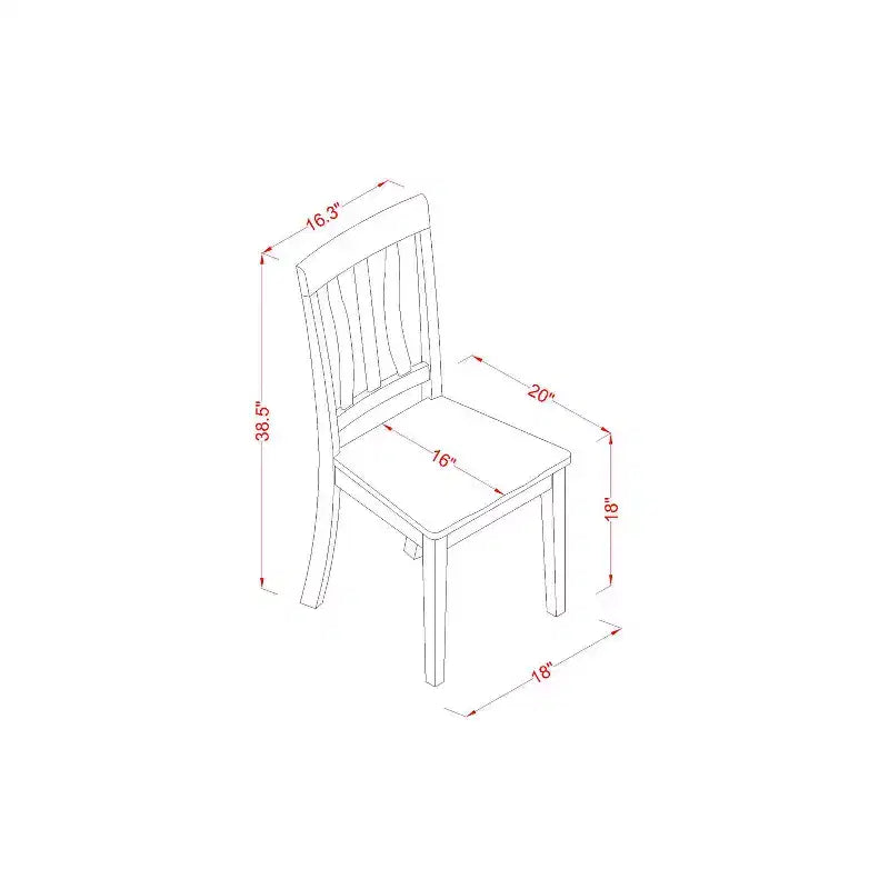 Boho Dining Set - Table & Chairs for Kitchen or Dining Room - Modern Farmhouse Style