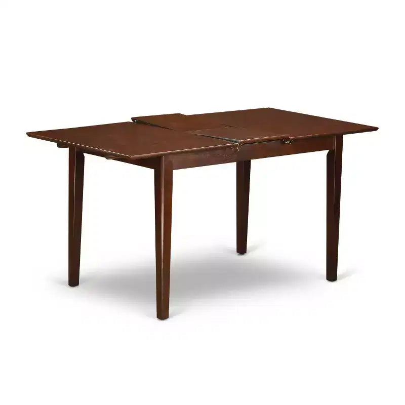 French Country Dinette Set - 3Pc Rectangular Table & 2 Chairs - 48/60 Table with Butterfly Leaf