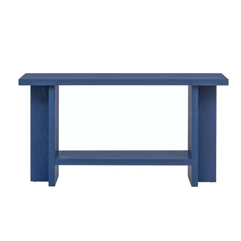 Console Tables For Entryway, Large Sofa Table Behind Couch Wooden Console Sofa Tables With T-shaped Design Legs For Living Room, Foyer