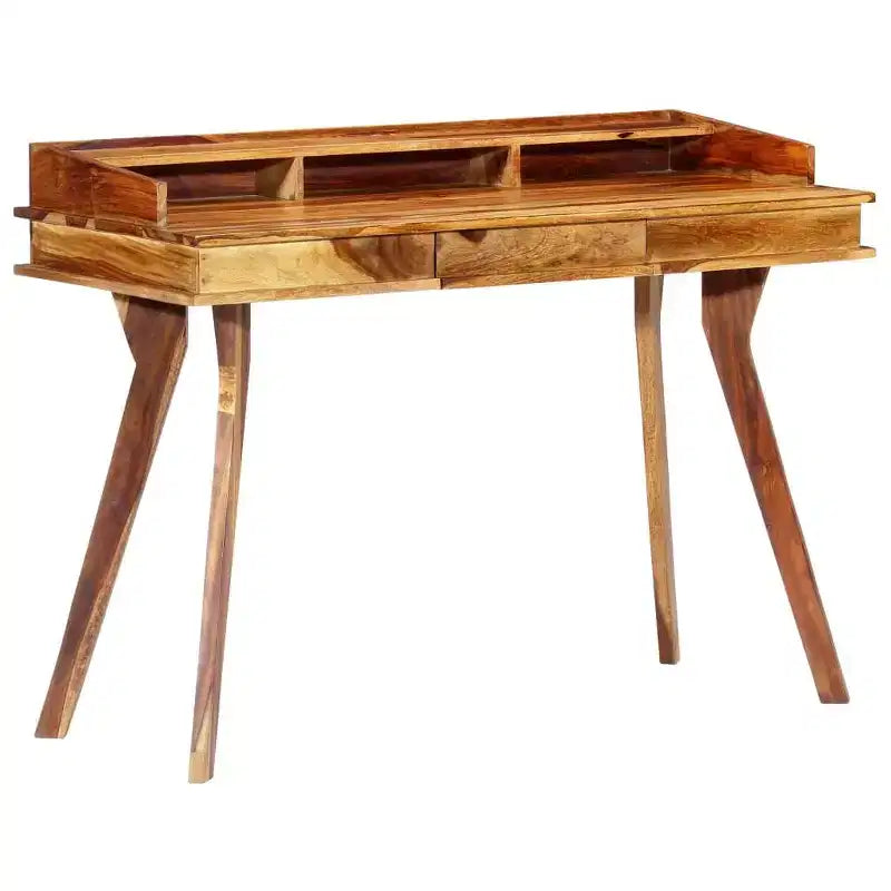 vidaXL Writing Desk 45.3x19.7x33.5 Solid Acacia Wood