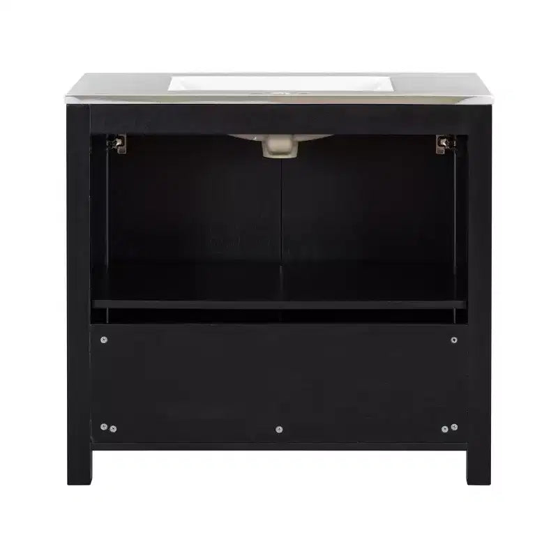 72 Bathroom Vanity Set with Double Vanities, Bathroom Vanity Sink Combo with Soft-Close Doors & Adjustable Shelf, Espresso