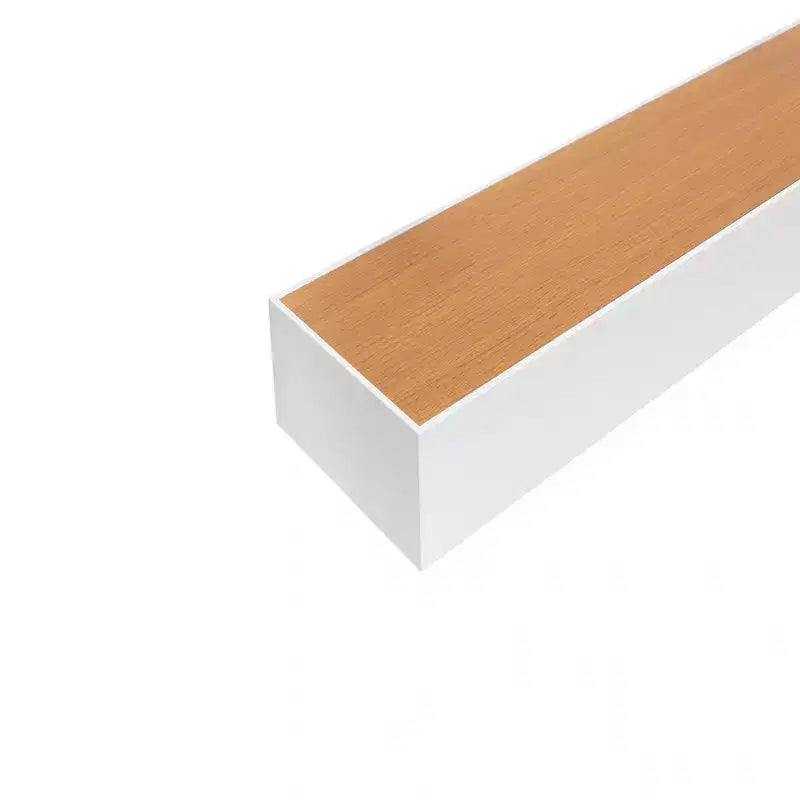 23.6 Maple+White Floating Shelf C invisible-bracket wood wall mount, perfect bathroom/bedroom/kitchen dcor or book/plant display, easy install.