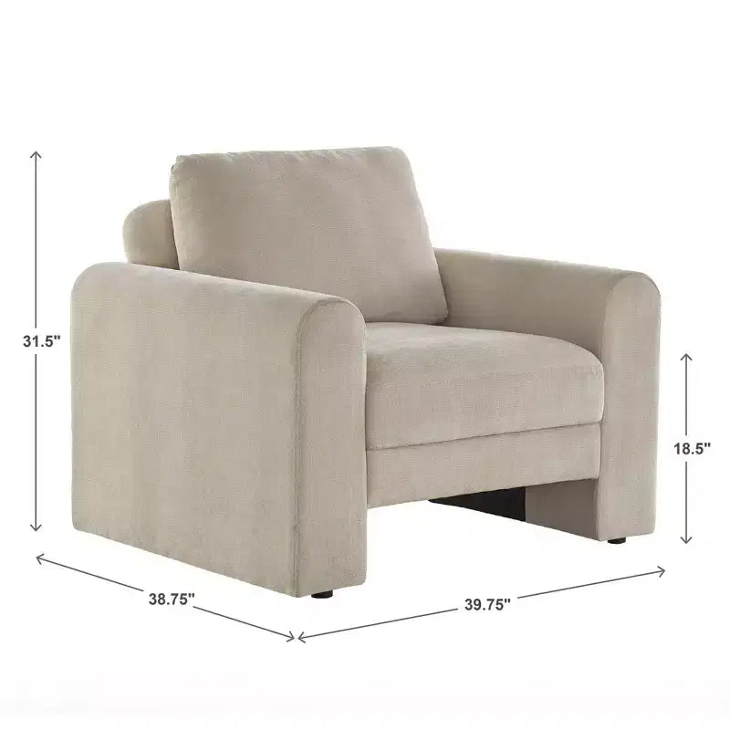 Fauteuil d'appoint avec accoudoirs