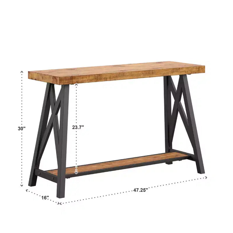 Westyn Console Table with Shelf - iNSPIRE Q