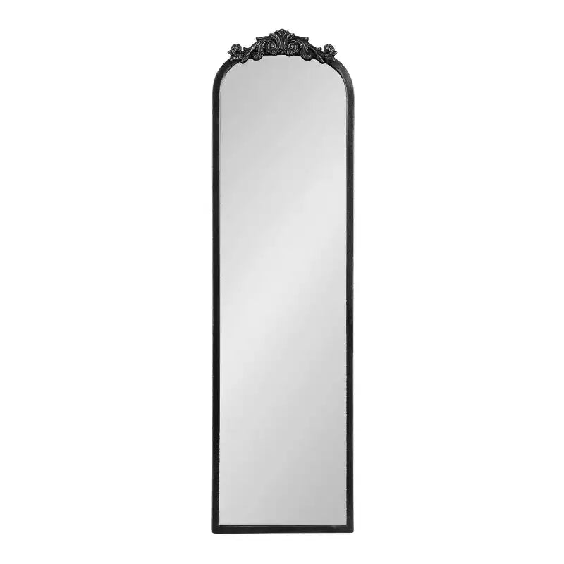 Miroir arche traditionnel, noir, 9x32