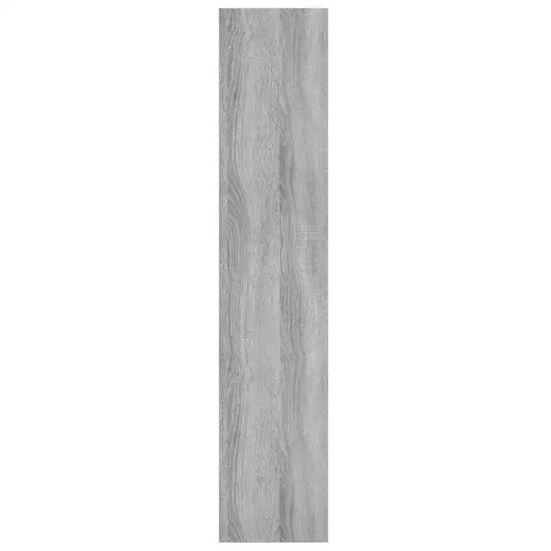 Étagère murale, gris béton, bois d'ingénierie, de taille moyenne, murale