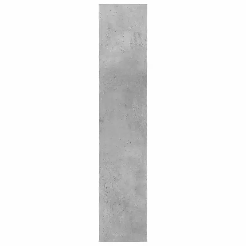 Étagère murale, gris béton, bois d'ingénierie, de taille moyenne, murale