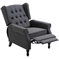 Grauer moderner 26-Tufting-Relaxsesssel