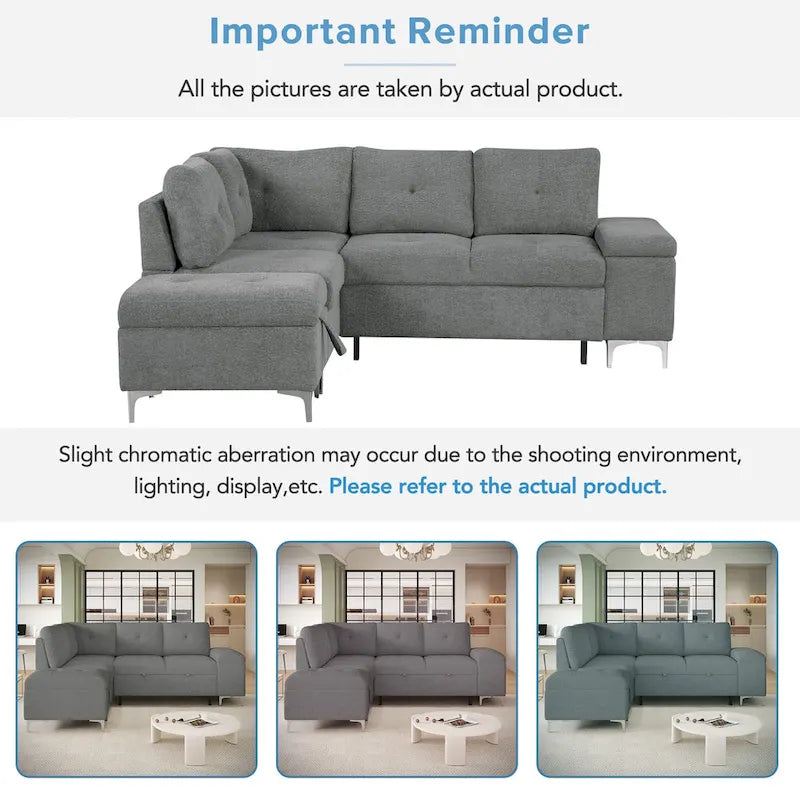 Power Recliner Corner Sofa Reclining Sofa Sectional Couches with Cup Holders, USB Ports and Power Socket for Living Room