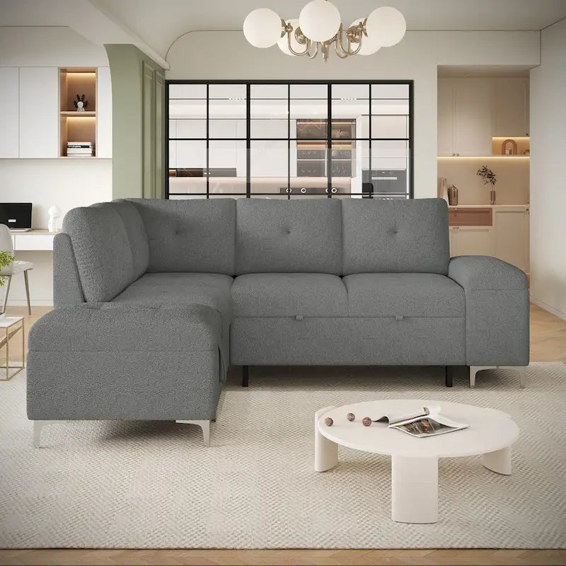 Power Recliner Corner Sofa Reclining Sofa Sectional Couches with Cup Holders, USB Ports and Power Socket for Living Room