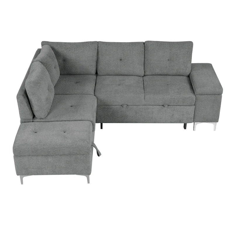 Power Recliner Corner Sofa Reclining Sofa Sectional Couches with Cup Holders, USB Ports and Power Socket for Living Room
