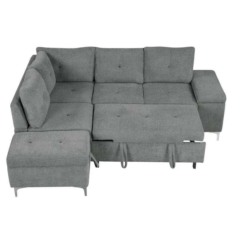 Power Recliner Corner Sofa Reclining Sofa Sectional Couches with Cup Holders, USB Ports and Power Socket for Living Room