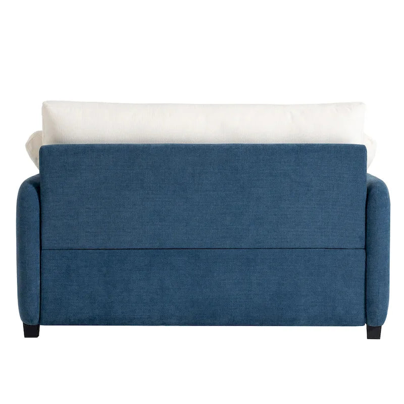 50 Oversized Chenille Upholstered Single Sofa Chair